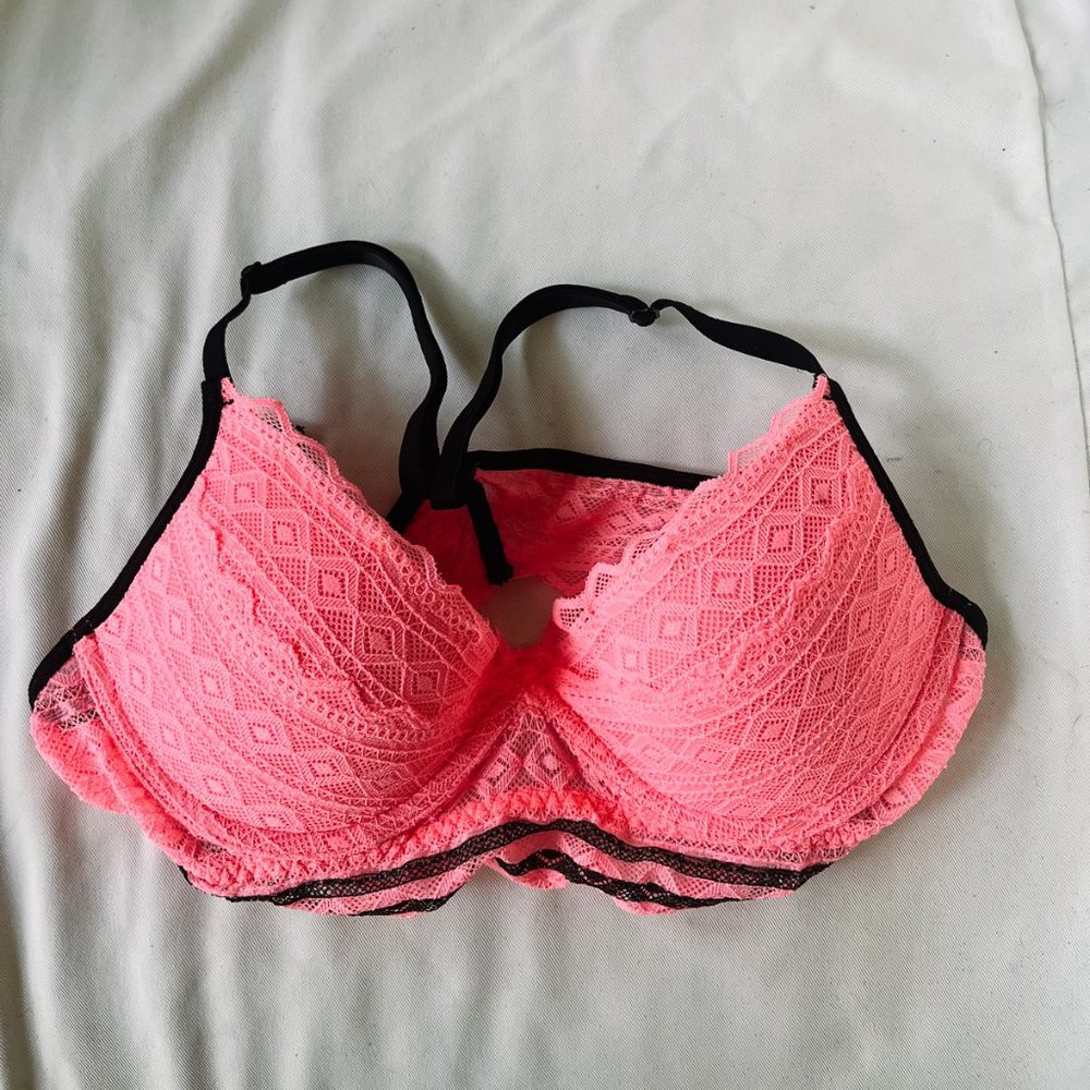 PINK padded bralette